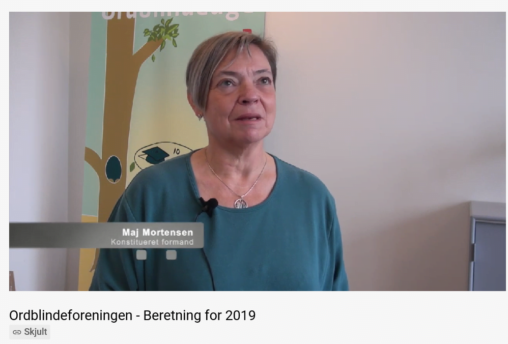 Billede af Maj Mortensen til Film 2020 – Youtube